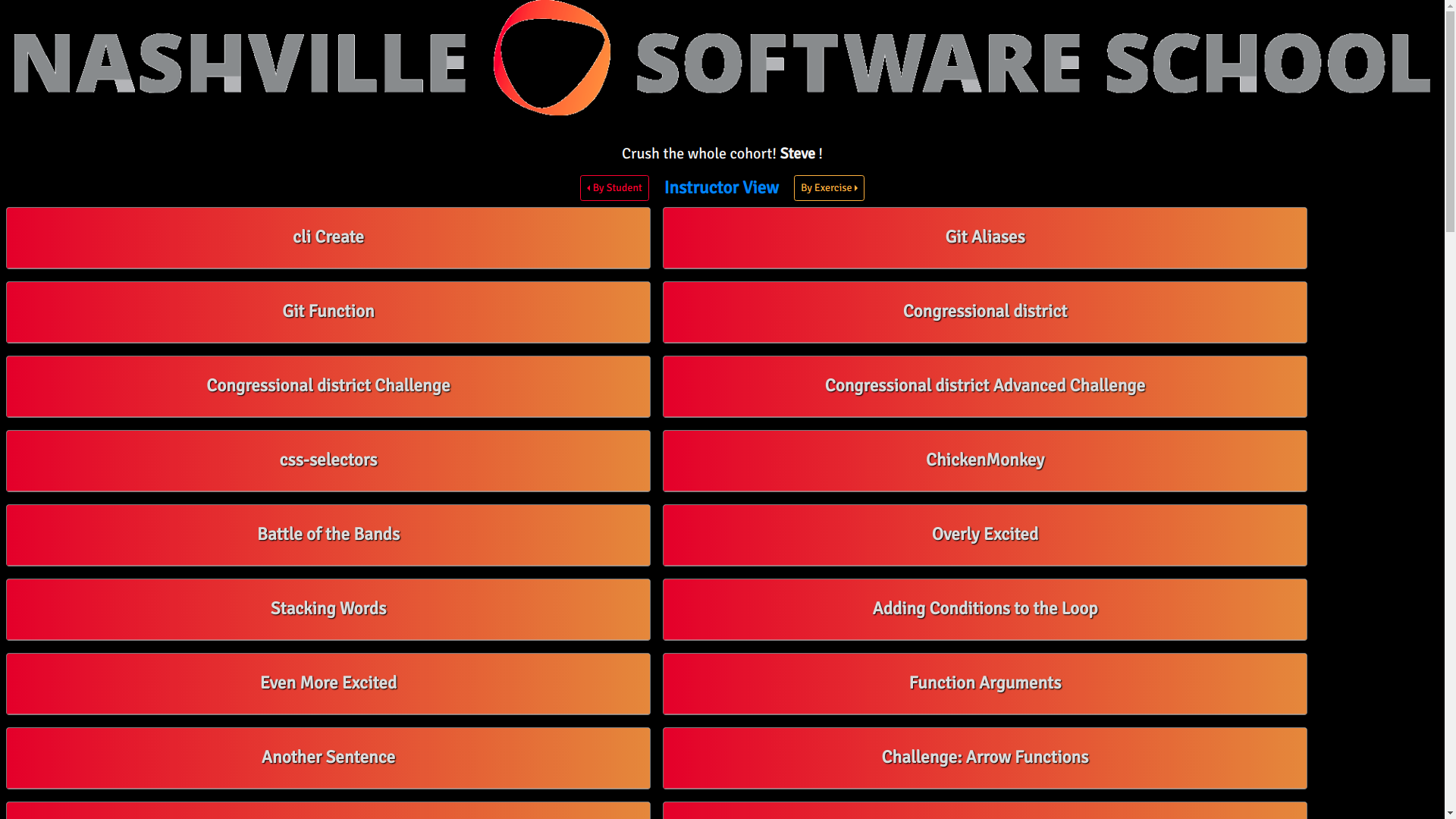 Nashville Software School Student exercise tracker